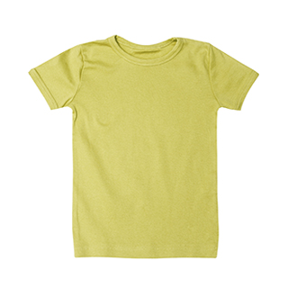 image of cotton yellow T-shirt